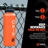 image:imageONIX Pickleball Accessory Stainless Steel Insulated Sweat Proof Dishwasher Safe Double Wall 40 oz Water Bottle  Orange