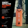 image:imageONIX Pickleball Accessory Stainless Steel Insulated Sweat Proof Dishwasher Safe Double Wall 40 oz Water Bottle  Orange