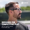image:imageONIX Pickleball Falcon Eyewear Sun Protection NonSlip Nose Piece Modern and Lightweight Secure DesignBlack