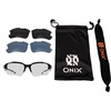 image:imageONIX Pickleball Falcon Eyewear Sun Protection NonSlip Nose Piece Modern and Lightweight Secure DesignBlack
