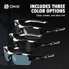 image:imageONIX Pickleball Falcon Eyewear Sun Protection NonSlip Nose Piece Modern and Lightweight Secure DesignBlack