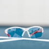image:imageONIX Pickleball Falcon Eyewear Sun Protection NonSlip Nose Piece Modern and Lightweight Secure DesignClear Orange