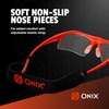 image:imageONIX Pickleball Falcon Eyewear Sun Protection NonSlip Nose Piece Modern and Lightweight Secure DesignOrange