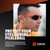 image:imageONIX Pickleball Falcon Eyewear Sun Protection NonSlip Nose Piece Modern and Lightweight Secure DesignOrange