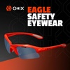 image:imageONIX Pickleball Falcon Eyewear Sun Protection NonSlip Nose Piece Modern and Lightweight Secure DesignOrange