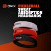 image:imageONIX Pickleball Headband  SweatAbsorbing Performance Headband with Cotton Blend Keeps Sweat Out of EyesBlack
