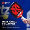 image:imageONIX Pickleball Overgrip  White Comfortable Grip Tape for Enhanced Control Sweat Absorption and All Skill Levels