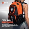 image:imageONIX Pickleball Pro Team Durable Polyester Padded Paddle Compartment Easy to Carry Backpack  OrangeBlack