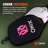 image:imageONIX Pickleball Pro Team Paddle Cover Construction to Secure Pickleball Paddle Easy Transport