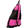 image:imageONIX Pickleball Pro Team Sling Bag  PinkBlack with Adjustable Strap Durable Construction and Spacious Storage for Pickleball Gear