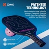 image:imageOnix Carbon Fiber Surface MediumWeight Premium Perforated Grip OnePiece Construction Pickleball Paddle10 mm