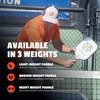 image:imageOnix Evoke Premier Professional Tournament Pickleball Paddle Composite Face Impact Paddle ShapeBlue