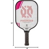 image:imageOnix Evoke Premier Professional Tournament Pickleball Paddle Composite Face Impact Paddle ShapePink