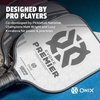 image:imageOnix Evoke Premier Professional Tournament Pickleball Paddle Composite Face Impact Paddle ShapeWhite