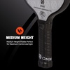 image:imageOnix Evoke Premier Professional Tournament Pickleball Paddle Composite Face Impact Paddle ShapeWhite