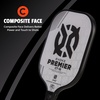 image:imageOnix Evoke Premier Professional Tournament Pickleball Paddle Composite Face Impact Paddle ShapeWhite