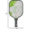 image:imageOnix Evoke Pro Composite Face Incredible Touch Maximum Control and Spin Pickleball Paddle  Polypropylene Honeycomb Core with Protective Edge Guard Widebody ShapeGreen  Evoke Pro