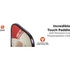 image:imageOnix Evoke Pro Composite Face Incredible Touch Maximum Control and Spin Pickleball Paddle  Polypropylene Honeycomb Core with Protective Edge Guard Widebody ShapeRed  Evoke Pro