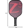 image:imageOnix Graphite MOD Z5 Carbon Fiber Pickleball Paddle with WideBody Shape Honeycomb Core Graphite Face amp Cushion Comfort Pickleball Paddle GripONIX Graphite Z5  Red