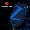 image:imageOnix Graphite MOD Z5 Carbon Fiber Pickleball Paddle with WideBody Shape Honeycomb Core Graphite Face amp Cushion Comfort Pickleball Paddle GripONIX Graphite Z5  Blue