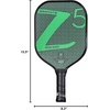 image:imageOnix Graphite MOD Z5 Carbon Fiber Pickleball Paddle with WideBody Shape Honeycomb Core Graphite Face amp Cushion Comfort Pickleball Paddle GripONIX Graphite Z5  Green