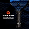 image:imageOnix Graphite MOD Z5 Carbon Fiber Pickleball Paddle with WideBody Shape Honeycomb Core Graphite Face amp Cushion Comfort Pickleball Paddle GripONIX Graphite Z5  Blue