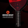 image:imageOnix Graphite MOD Z5 Carbon Fiber Pickleball Paddle with WideBody Shape Honeycomb Core Graphite Face amp Cushion Comfort Pickleball Paddle GripONIX Graphite Z5  Red