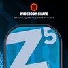 image:imageOnix Graphite MOD Z5 Carbon Fiber Pickleball Paddle with WideBody Shape Honeycomb Core Graphite Face amp Cushion Comfort Pickleball Paddle GripONIX Graphite Z5  Mod Blue