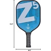 image:imageOnix Graphite MOD Z5 Carbon Fiber Pickleball Paddle with WideBody Shape Honeycomb Core Graphite Face amp Cushion Comfort Pickleball Paddle GripONIX Graphite Z5  Mod Blue