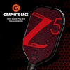 image:imageOnix Graphite MOD Z5 Carbon Fiber Pickleball Paddle with WideBody Shape Honeycomb Core Graphite Face amp Cushion Comfort Pickleball Paddle GripONIX Graphite Z5  Red