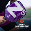 image:imageOnix Graphite MOD Z5 Carbon Fiber Pickleball Paddle with WideBody Shape Honeycomb Core Graphite Face amp Cushion Comfort Pickleball Paddle GripONIX Graphite Z5  Purple