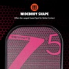 image:imageOnix Graphite MOD Z5 Carbon Fiber Pickleball Paddle with WideBody Shape Honeycomb Core Graphite Face amp Cushion Comfort Pickleball Paddle GripONIX Graphite Z5  Pink