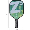 image:imageOnix Graphite MOD Z5 Carbon Fiber Pickleball Paddle with WideBody Shape Honeycomb Core Graphite Face amp Cushion Comfort Pickleball Paddle GripONIX Graphite Z5  Mod Green