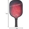 image:imageOnix Graphite Stryker Pickleball Paddle Features Oversized Nomex Paper Honeycomb Core and Graphite FaceONIX Composite Stryker 4  Red