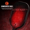 image:imageOnix Graphite Stryker Pickleball Paddle Features Oversized Nomex Paper Honeycomb Core and Graphite FaceONIX Composite Stryker 4  Red