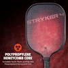 image:imageOnix Graphite Stryker Pickleball Paddle Features Oversized Nomex Paper Honeycomb Core and Graphite FaceONIX Composite Stryker 4  Red