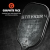 image:imageOnix Graphite Stryker Pickleball Paddle Features Oversized Nomex Paper Honeycomb Core and Graphite FaceONIX Graphite Stryker 4 Black