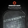 image:imageOnix Graphite Stryker Pickleball Paddle Features Oversized Nomex Paper Honeycomb Core and Graphite FaceONIX Graphite Stryker 4 Black
