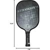 image:imageOnix Graphite Stryker Pickleball Paddle Features Oversized Nomex Paper Honeycomb Core and Graphite FaceONIX Graphite Stryker 4 Black