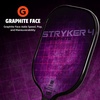 image:imageOnix Graphite Stryker Pickleball Paddle Features Oversized Nomex Paper Honeycomb Core and Graphite FaceONIX Graphite Stryker 4 Purple