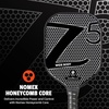 image:imageOnix Graphite Z5 Carbon Fiber Pickleball Paddle with WideBody Shape Honeycomb Core amp Graphite FaceONIX Composite Z5  Black