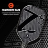 image:imageOnix Graphite Z5 Carbon Fiber Pickleball Paddle with WideBody Shape Honeycomb Core amp Graphite FaceONIX Composite Z5  Black