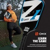image:imageOnix Graphite Z5 Carbon Fiber Pickleball Paddle with WideBody Shape Honeycomb Core amp Graphite FaceONIX Z1 Pickleball Paddle  Blue
