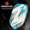 image:imageOnix Graphite Z5 Carbon Fiber Pickleball Paddle with WideBody Shape Honeycomb Core amp Graphite FaceONIX Z3 Paddle  Blue