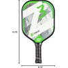 image:imageOnix Graphite Z5 Carbon Fiber Pickleball Paddle with WideBody Shape Honeycomb Core amp Graphite FaceONIX Z3 Paddle  Green