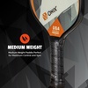image:imageOnix Graphite Z5 Carbon Fiber Pickleball Paddle with WideBody Shape Honeycomb Core amp Graphite FaceONIX Z3 Paddle  Orange