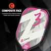 image:imageOnix Graphite Z5 Carbon Fiber Pickleball Paddle with WideBody Shape Honeycomb Core amp Graphite FaceONIX Z3 Paddle  Pink