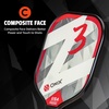 image:imageOnix Graphite Z5 Carbon Fiber Pickleball Paddle with WideBody Shape Honeycomb Core amp Graphite FaceONIX Z3 Paddle  Red
