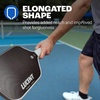 image:imageOnix Lucent Pickleball Paddle with Elongated Shape Honeycomb Core Composite Face amp TennisStyle Pickleball Paddle GripBlack