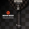 image:imageOnix Outbreak Pickleball Paddle Reinforced by TeXtreme Technology for Improved Performance and Stronger PlayBlack